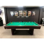Pool biliardový stôl Buffalo Eliminator III 7ft hnedý