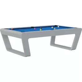 Pool biliardový stôl Buffalo Roller 8' sivý