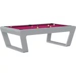 Pool biliardový stôl Buffalo Roller 8' sivý