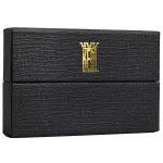 Pokrové karty KEM Black&Gold wide 100% plast, 2 balíčky