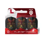 Letky na šípky L-Style EZ L1 Almudena Fajardo, čierne