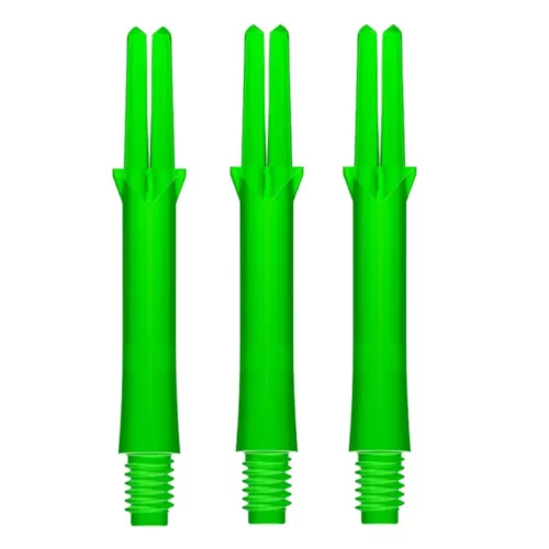 Násadky na šípky L-Style Locked Straight 260 zelené stredné 42mm