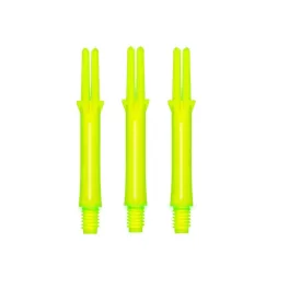 Násadky na šípky L-Style Locked Straight Neónovo žlté L260, stredné 42mm