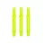 Násadky na šípky L-Style Locked Straight Neónovo žlté L260, stredné 42mm