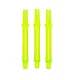 Násadky na šípky L-Style Locked Straight Neónovo žlté L330, dlhé 49mm