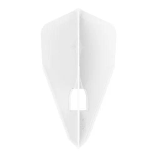 Letky na šípky L-Style Pro L8 Bullet Shape, biele