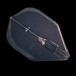 Letky na šípky L-Style Fantom L1EZ, čierne