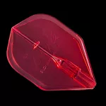 Letky na šípky L-Style Fantom L1EZ, červené