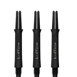 Násadky na šípky L-Style Carbon 225 čierne 36mm krátke