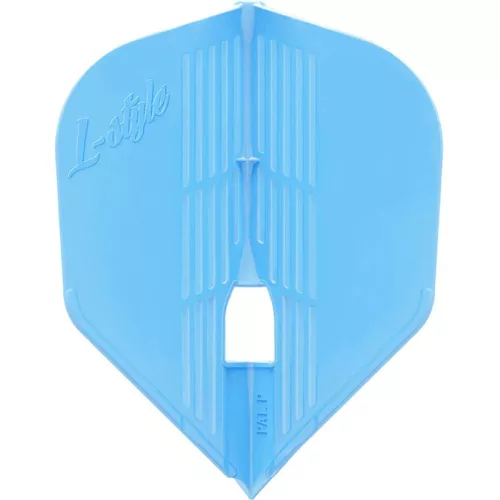 Letky na šípky L-Style Kami L3 Shape, svetlo modré