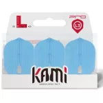 Letky na šípky L-Style Kami L3 Shape, svetlo modré