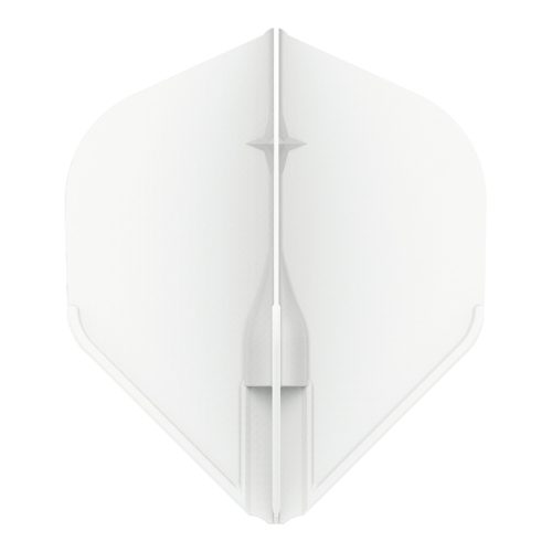 Letky na šípky L-Style Champagne integrated, EZ, L1, Standard, biele