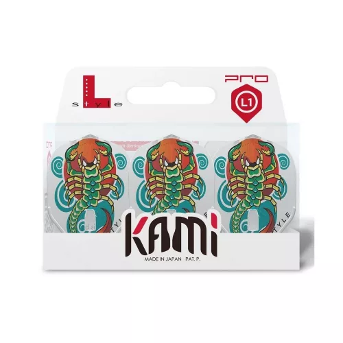 Letky na šípky L-Style L1 Kami Deta Hedman V3 biele