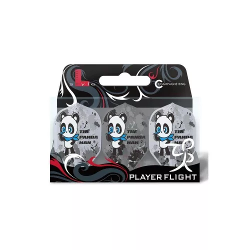 Letky na šípky L-Style L3 Pro Xiaochen Zong V2 sivé