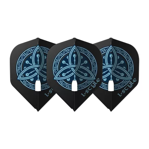 Letky na šípky L-Style L1PRO Viktor Tingstrom, čierne