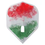 Letky na šípky L-Style L1 Pro Patrik Kovács V1, priehľadné biele