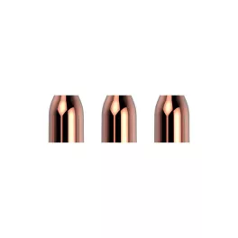 Krúžky na násadky L-Style Premium Champagne Ring kovové, ružové zlato, 3ks
