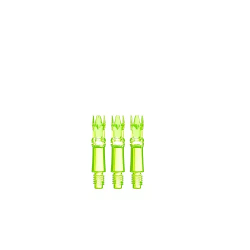 Násadky na šípky L-Style L-System 3P 190 Neon žlté krátke 32mm