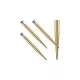 Hroty na šípky kovové Mission Glide plain 30mm, zlaté - 3ks