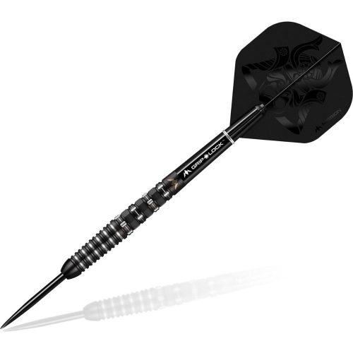 Šípky steel Mission Kuro M3 22g, black, 95% wolfram