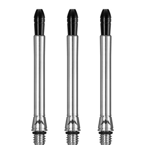 Násadky na šípky Mission Titan Fox, titanium, vymeniteľný top, medium, 35mm