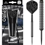 Šípky Mission steel Spiro 23g, M1, straight, 90% wolfram