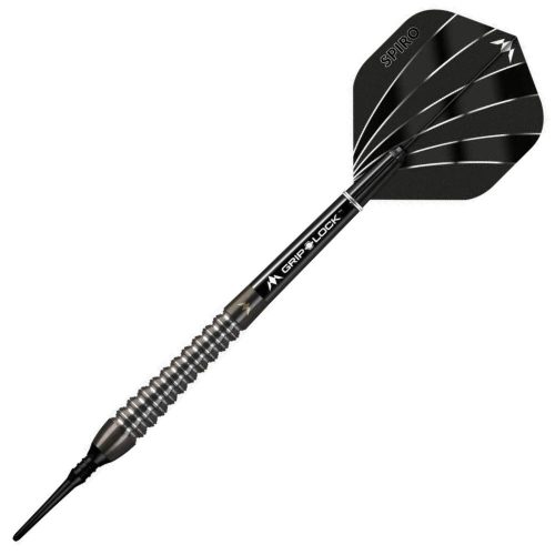 Šípky soft Mission Spiro 19g, M2, curved, 90% wolfram