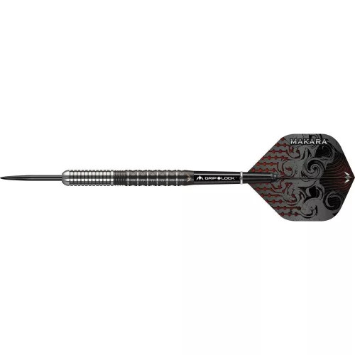 Šípky Mission steel Makara M1, 22g straight, 90% wolfram