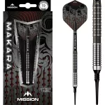 Šípky soft Mission Makara M1, 19g straight, 90% wolfram