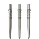 Hroty do šípok steel Mission Sniper Titan Pro 28mm, strieborné - 3ks