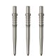 Hroty do šípok steel Mission Sniper Titan Pro 28mm, strieborné - 3ks