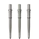 Hroty do steel šípok Mission Sniper Micro Grip 28mm, strieborné - 3ks