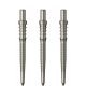 Hroty do steel šípok Mission Sniper Micro Grip 28mm, strieborné - 3ks