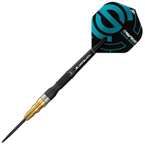 Šípky Mission steel Connor Scutt Sniper PVD 22g, 95% wolfram