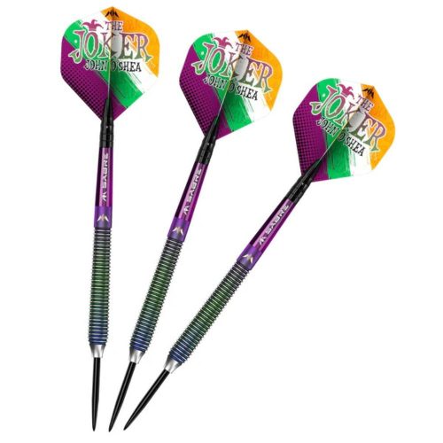 Sada šípok Mission steel John O Shea The Joker, Coral PVD 24g, 95% wolfram