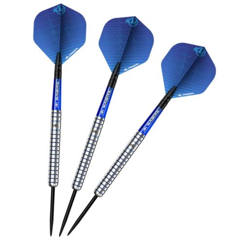 Šípky steel Mission Joe Murnan Electro Blue 22g, 90% wolfram