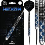 Šípky steel Mission Hexon 25g, 90% wolfram