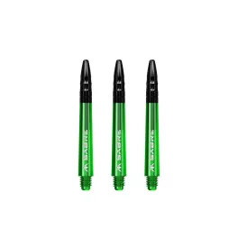 Násadky na šípky Mission Sabre zelené kovový top, stredné+ 44,5mm