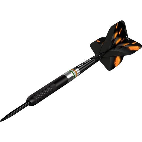 Sada steel šípok Mission Dylan Slevin Oceans Black Titanium 23g, 90% wolfram