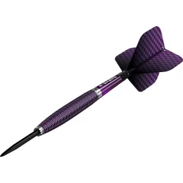Sada steel šípok Mission Chloe OBrien Electro Purple 23g, 95% wolfram