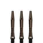 Násadky na šípky Mission Atom13 hliníkové, bronzové, krátke 35mm