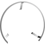 Mission Torus 270 strieborné, osvetlenie k sisalovým terčom