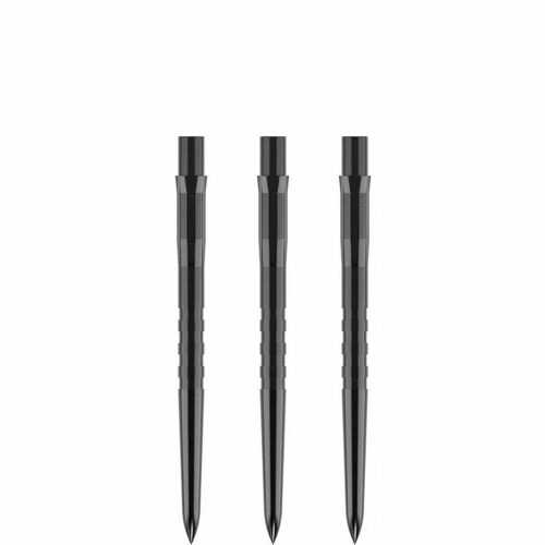 Hroty na steel šipky Mission Caliburn EVO Grooved 32mm čierne 3ks