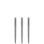 Hroty na steel šipky Mission Caliburn EVO Grooved 26mm strieborné 3ks