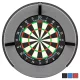 Darts osvetlenie Mission Torus 270 s USB-C káblom, bez tieňov