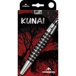 Šípky steel Mission Kunai 23g čierne PVD 95% wolfram