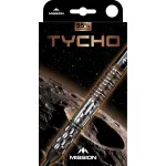 Šípky steel Mission Tycho 22g čierno-bronzové 95% wolfram
