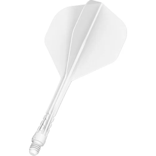 Mission Force 90 Vortex biele integrované No2 letky a dlhé násadky na šípky