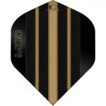 Šípky steel Mission Mike De Decker Black and Gold PVD 24g, 95% wolfram