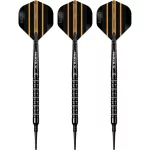 Šípky soft Mission Mike De Decker Black and Gold PVD 20g, 95% wolfram